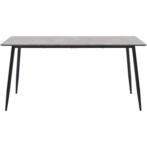 Blagovaonski stol sivi 160 x 80 x 75 cm MDF slika 14