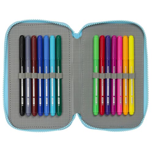 Bluey triple pencil case 36pcs slika 6