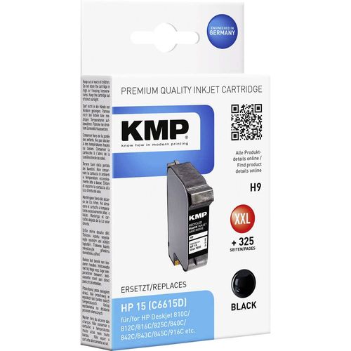 KMP tinta zamijenjen HP 15 kompatibilan  crn H9 0993,4151 slika 1