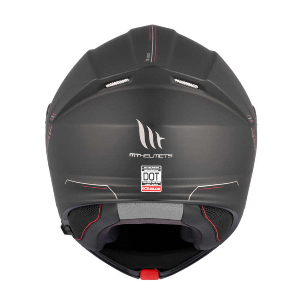 MT Helmets vizir za moto kacigu Genesis SV Solid A1 Matt Black slika 6