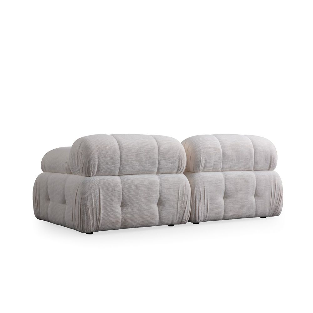 Petite 2 - Bijela 2-sjedalna Sofa slika 4