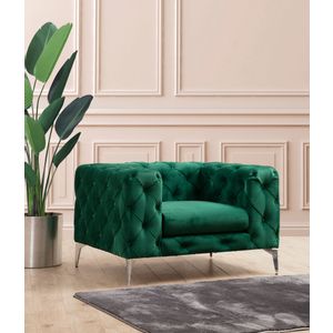 Como - Zelena fotelja sa zelenim krilima