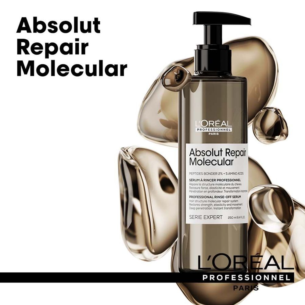 L'Oreal Professionnel Serum za obnovu kose Absolut Repair Molecular Rinse off - 250 ml slika 3