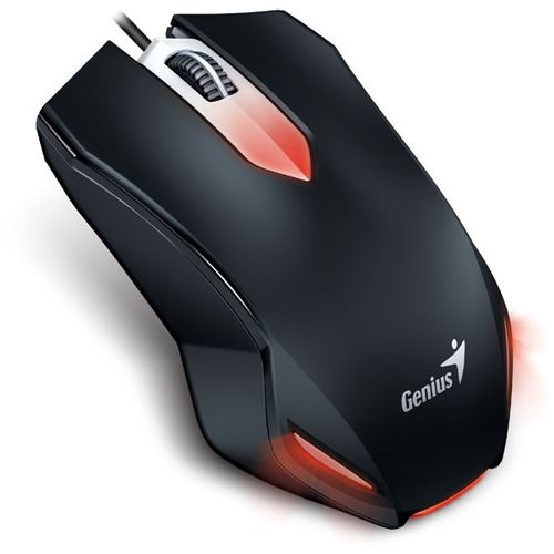 GENIUS X-G200 USB Optical Gaming crni miš slika 1