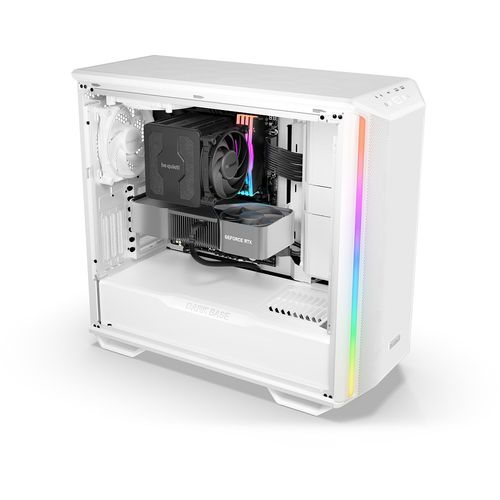 be quiet! BGW59 DARK BASE 700 White, MB compatibility: E-ATX / ATX / M-ATX / Mini-ITX, Three pre-installed be quiet! Silent Wings 4 140mm fans, PWM and ARGB Hub for up to 8 PWM fans and 2 ARGB components slika 4