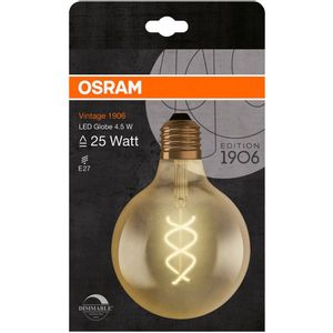 OSRAM 4058075270008 LED Energetska učinkovitost 2021 G (A - G) E27 okrugla  4 W = 28 W toplo bijela (Ø x D) 124 mm x 168 mm  1 St.