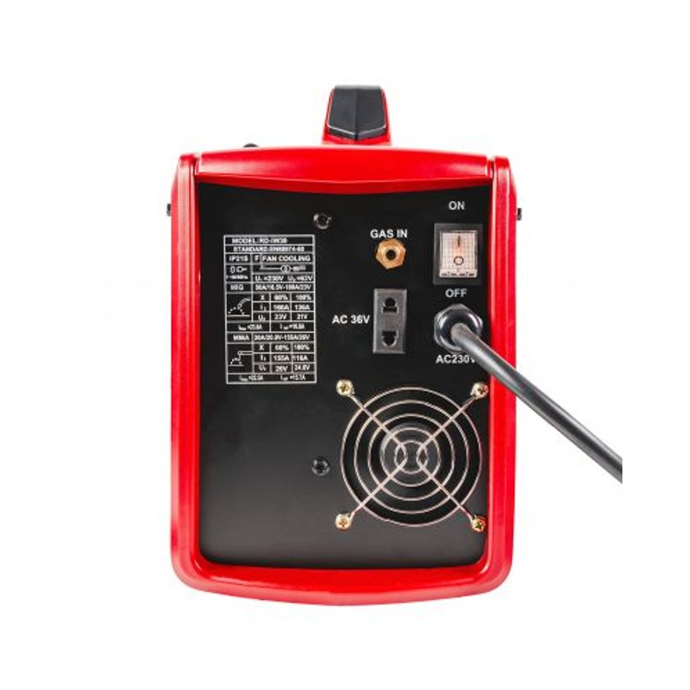 Inverterski aparat za zavarivanje 5u1 MIG/MAG&TIG&MMA synergy 160A RD-IW39 slika 4