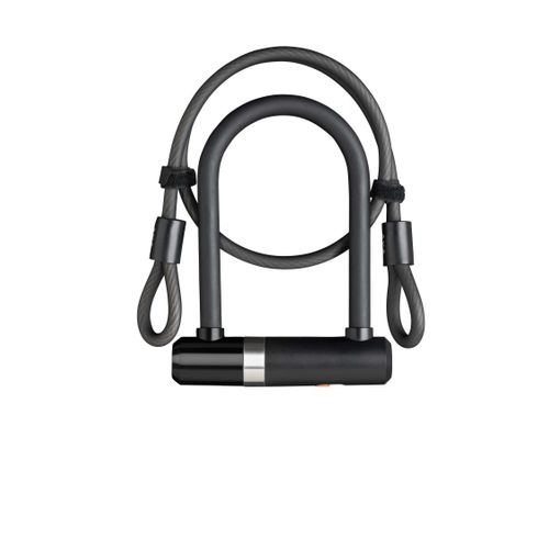 Brava za zaključavanje AXA U-lock Newton pro mini+cable 10 х 100 mm crna slika 1