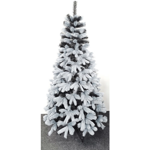 Umjetno božićno drvce – EMILI crno - siva – 220cm slika 2