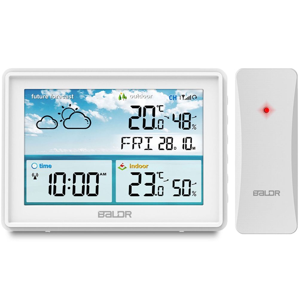 Meteorološka stanica s zaslonom BD-909 bijela slika 2
