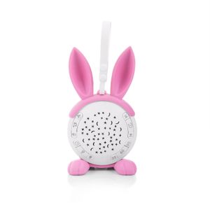 Chipolino glazbeni projektor sa silikonskim držačem Bunny pink