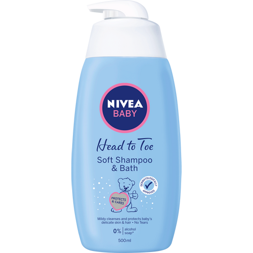 NIVEA Baby šampon i kupka 500ml slika 1