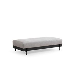 Atelier Del Sofa Tabure, Eti Black Pouffe - Grey