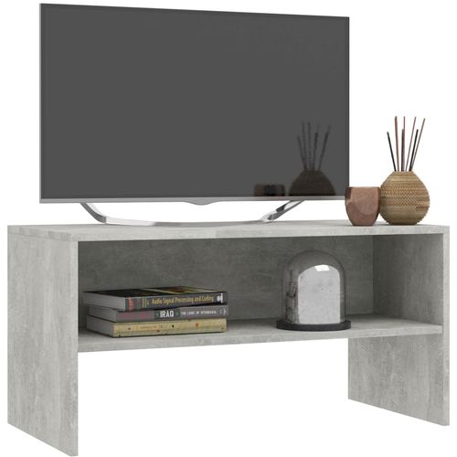TV ormarić od iverice siva boja betona 80 x 40 x 40 cm slika 10