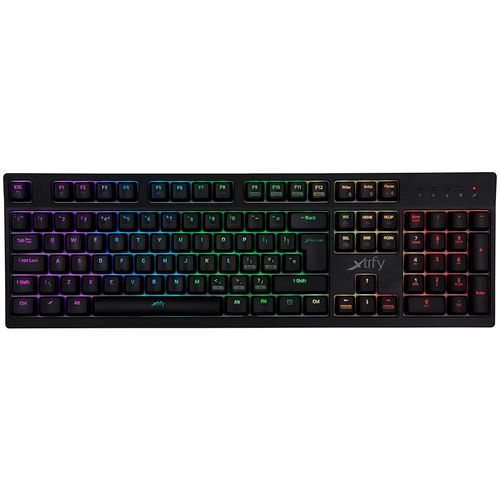 XTRFY K4 RGB Tenkeyless Mehanička Gaming Tipkovnica s RGB Osvjetljenjem, Crna, US slika 2