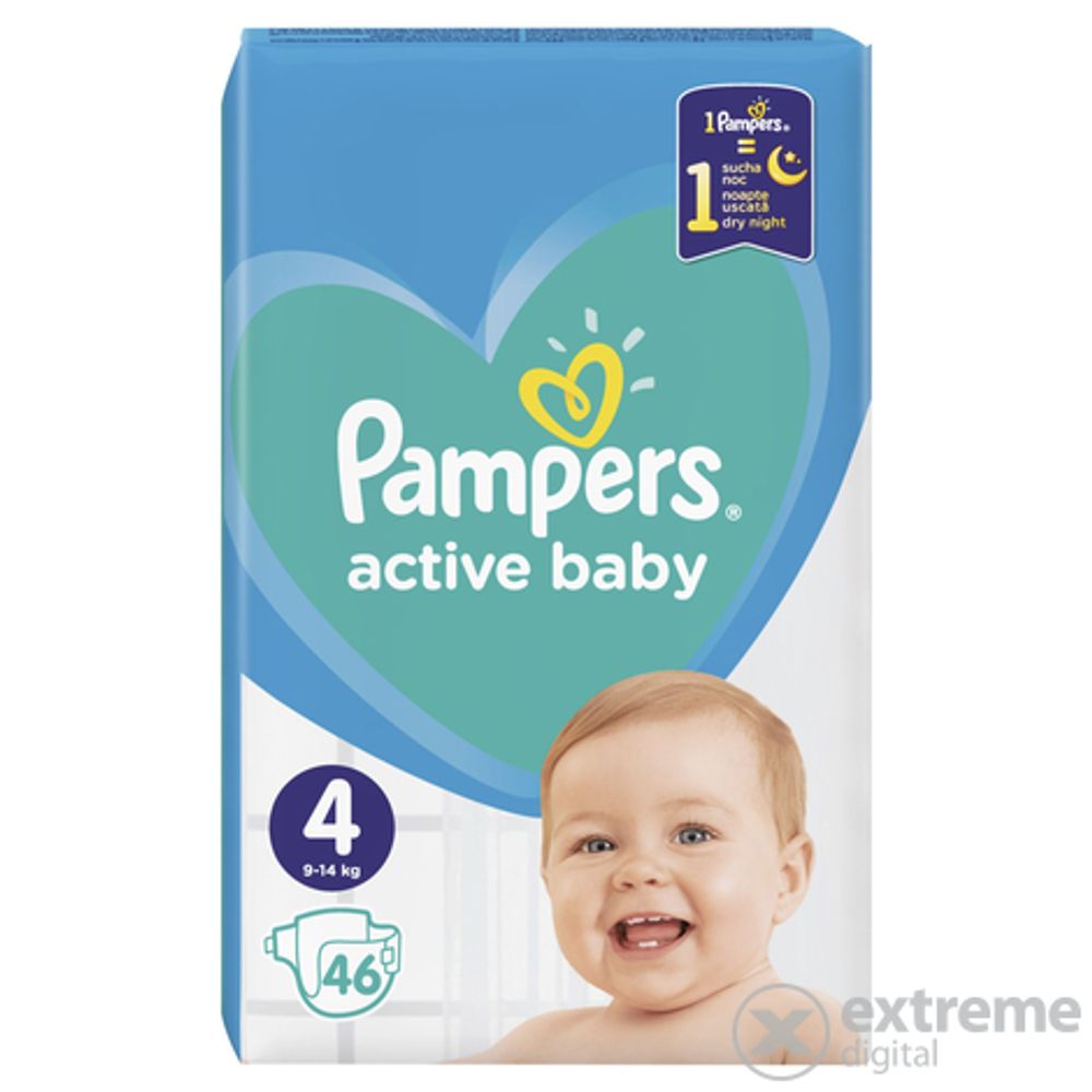 Pampers Active baby pelene Mini Jumbo Pack slika 3