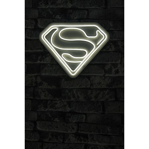 Wallity Ukrasna plastična LED rasvjeta, Superman - White slika 2
