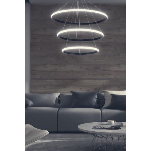 Ursae Black-White Light Black Chandelier slika 1