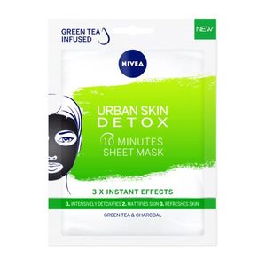 NIVEA Urban Skin Detox Black maska za lice 1pcs
