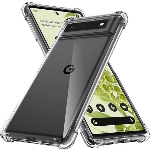 Techsuit Shockproof Clear Silicone prozirna maskica otporna na udarce za Google Pixel 6 Pro slika 1