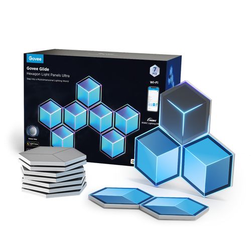 Govee Glide Hexagon Light Panels Ultra 7 Komada slika 1