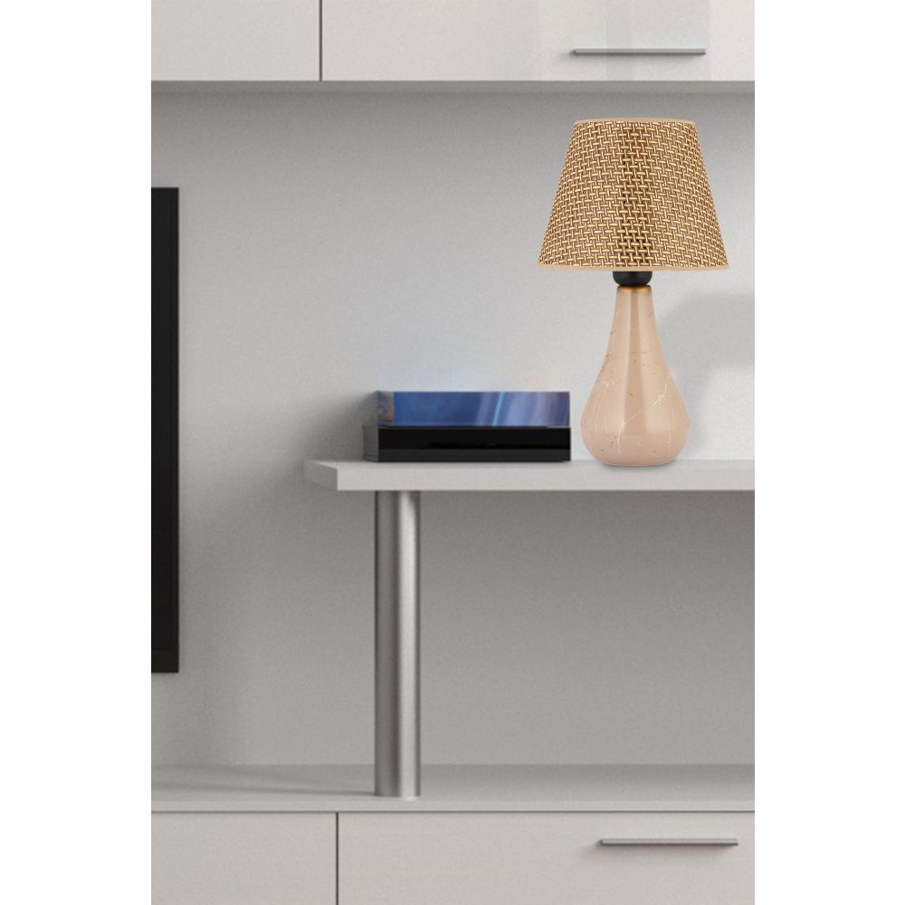 Smeđa Stona Lampa 20451 slika 1