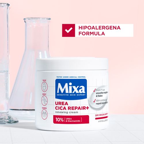 Mixa Urea Cica Repair obnavljajuća krema za suvu kožu 400ml slika 3