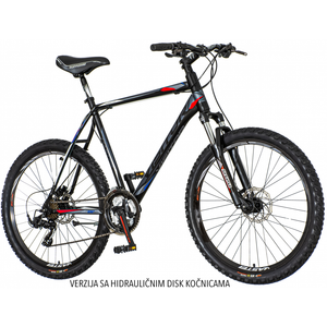 Visitor - MAS264AMSD2H 26/22" VISITOR MASTER D2 DISC HIDR. CRNO SIVI - mountain bike