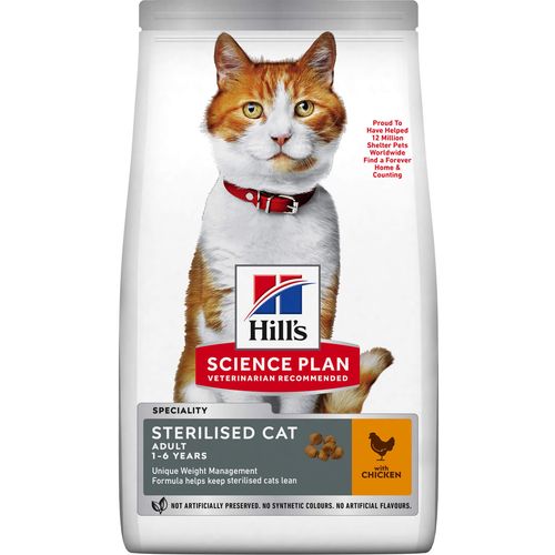 Hill's Science Plan Sterilised Cat Adult Hrana za Mačke sa Piletinom 1,5 kg slika 1