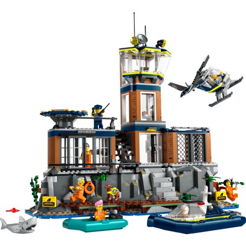 LEGO® CITY 60419 Zatvor na otoku slika 5