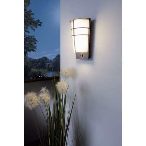 Eglo Breganzo 1 vanjska zidna/2, led, 2x2,5w, antracit/bijela , sa senzorom slika 2