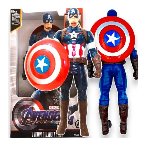 Velika interaktivna figurica Avengers Captain America slika 1