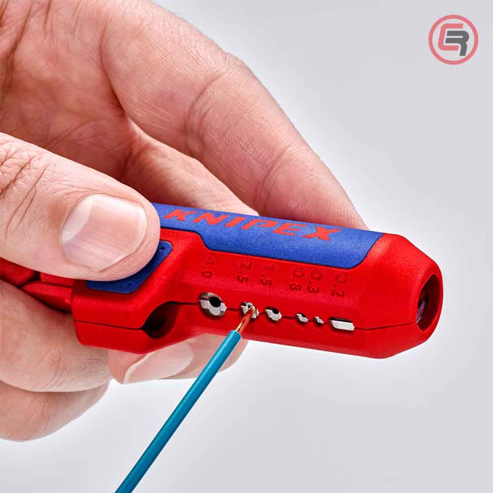 Knipex Skidač Izolacije Univerzalni ErgoStrip fi 8-13 mm Za Ljevake - 16 95 02 SB slika 6