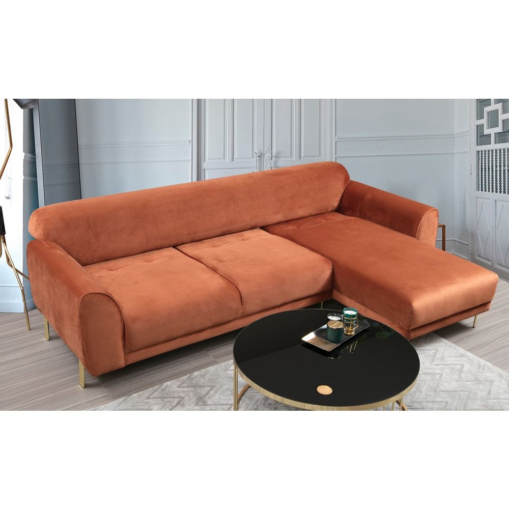 Cinnamon Kutna Sofa na Razvlačenje (L3-Chl) slika 4