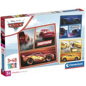 Disney Cars puzzle 3x48pcs