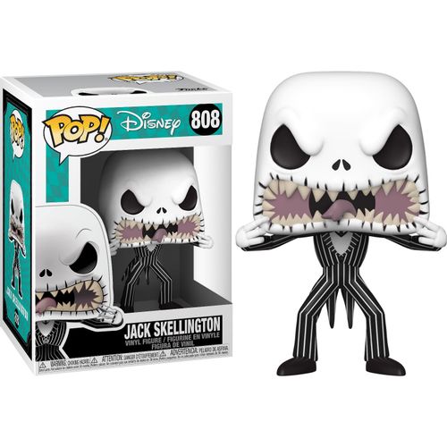 Funko POP figura Disney Noćna mora prije Božića - Jack Skellington zastrašujuće lice slika 1