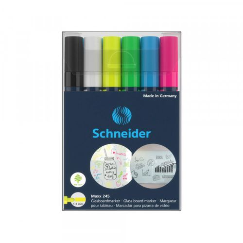 Marker Schneider za staklo Maxx 245 1-3mm, 1/6 124596 slika 1