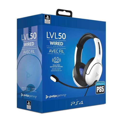 PS4 Wireless Headset LVL50 White slika 2