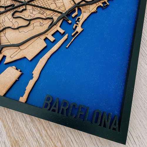 3D mapa grada "Barcelona"🇪🇸 slika 4