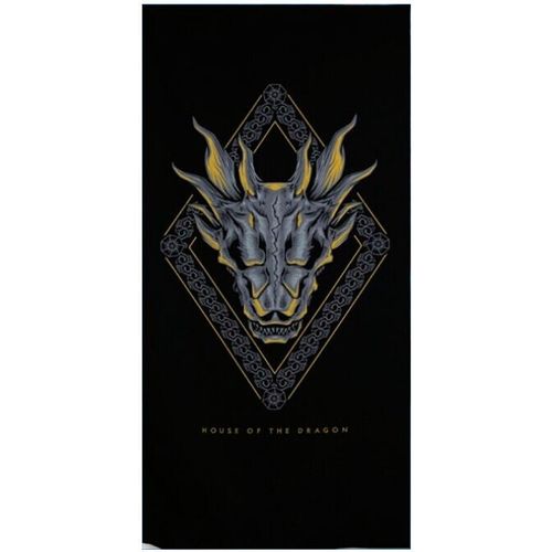 Game of Thrones House of Dragon microfibre beach towel slika 1