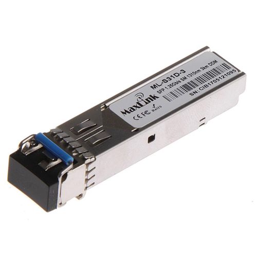 Maxlink 1.25G SFP optički modul,SM, 1310nm, 3km, 2xLC konektor,DDM slika 1