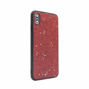 Torbica Sparkle Shiny za iPhone XS Max crvena