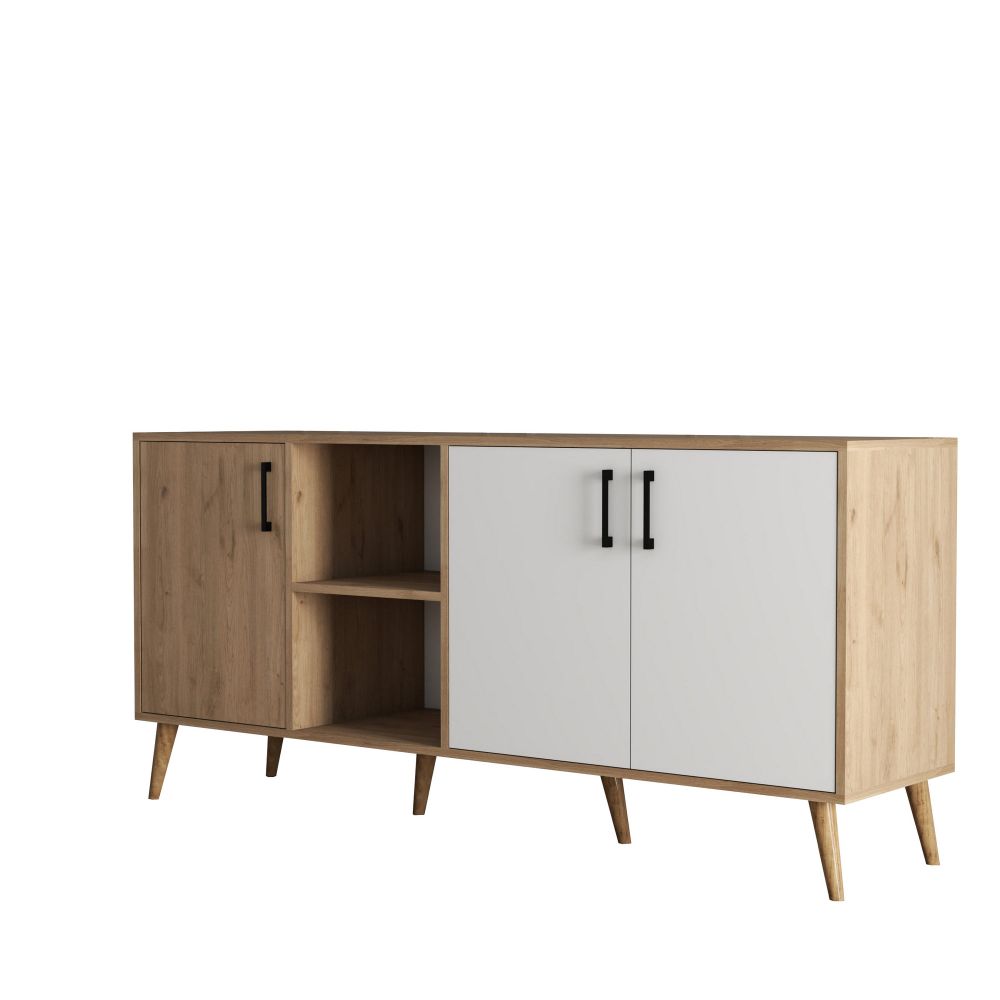 Exxen - 1624 Oak White Konzolni Stol slika 4
