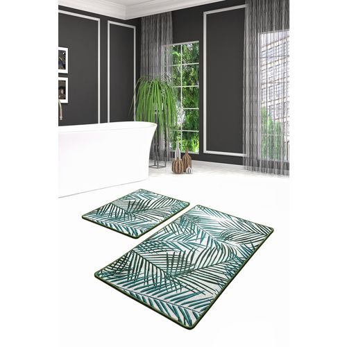 Botany Multicolor Bathmat Set (2 Pieces) slika 1