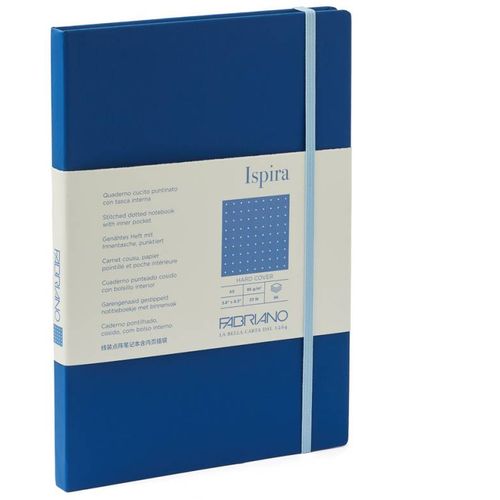 Notes Fabriano Ispira tvrde korice A5 85g 96L crte royal blue 19714806 slika 2