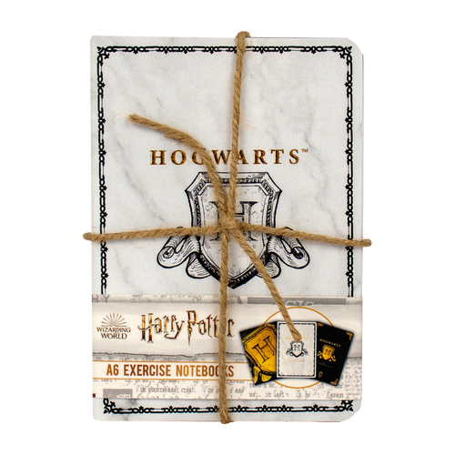 BLUE SKY HARRY POTTER A6 BILJEŽNICE 3PK - HOGWARTS GRB slika 1