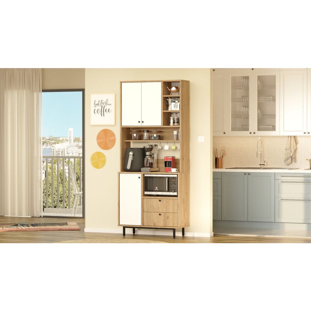 Višenamjenski ormar RE6-SW Oak White slika 3