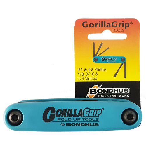 Ključevi imbus na plastičnom držaču Bondhus GorillaGrip PH/SL 12547 5 kom slika 2