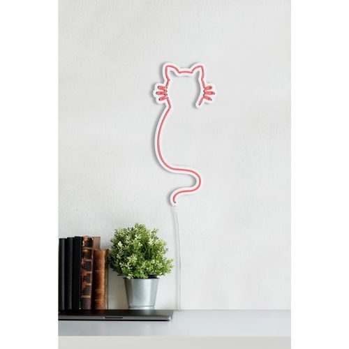 Cat - Pink Pink Decorative Plastic Led Lighting slika 5