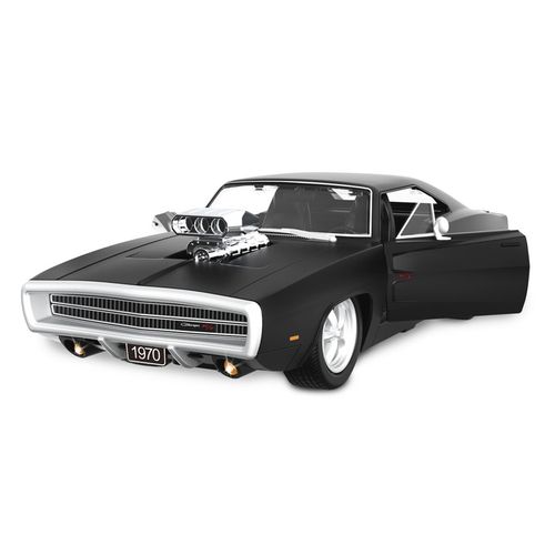 Jamara auto na daljinsko upravljanje DELUX Dodge Charger RT 1970, crni 1:16 slika 6